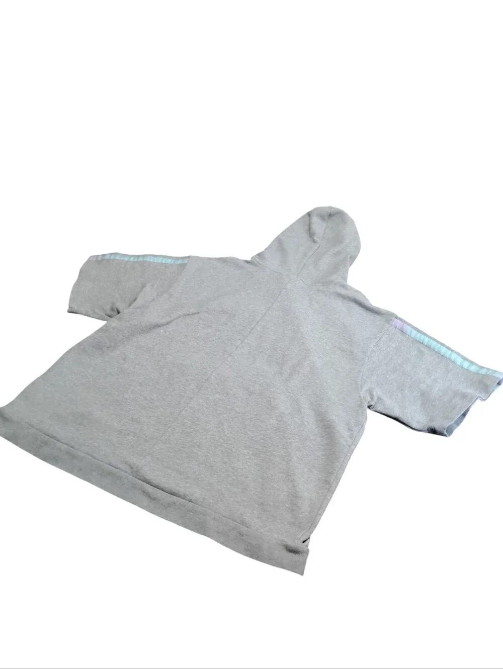 Adidas Mens Donovan Mitchell Short Sleeve Hoodie with Pastel Shoulder Stripes XL